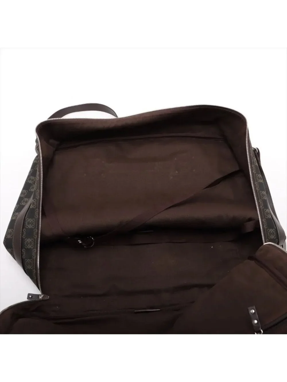 Loewe Repeat Anagram Leather 2-Way Boston Bag Crossbody